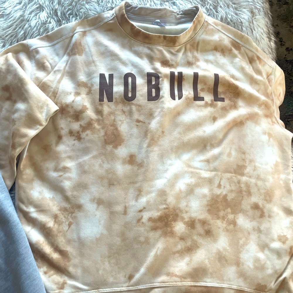 No bull , women’s size small crew, sweatshirt, tie dye